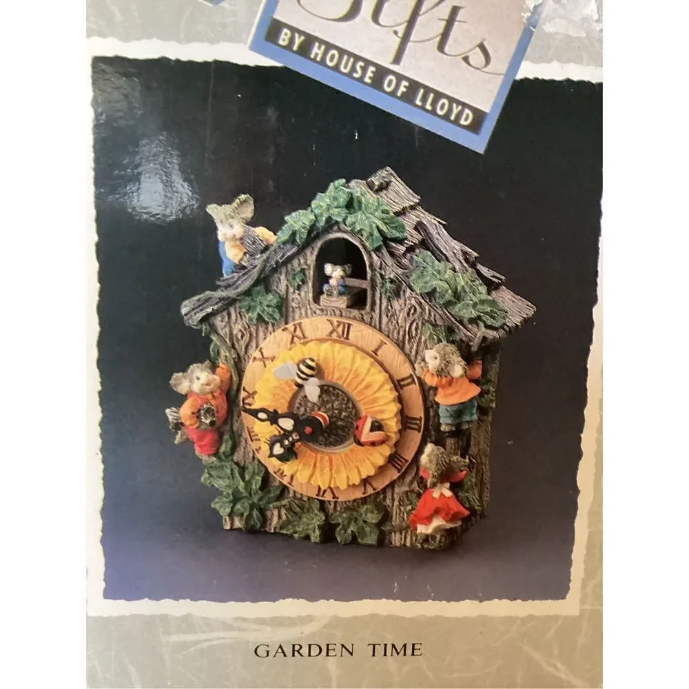House Of Lloyd Cuckoo Clock Mouse House Music Box Vintage 90’s